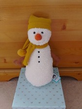 Jellycat. Lenny Snowman. Retired & Rare. Christmas. Brand New With Tags