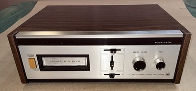 Realistic 8 Track Player ~ TR- 284 ~ Has New Belt, Needs some TLC Adjustments