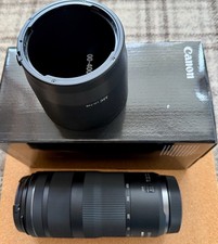 Canon RF 100-400mm f/5.6-8 USM Lens, Boxed with Lenshood