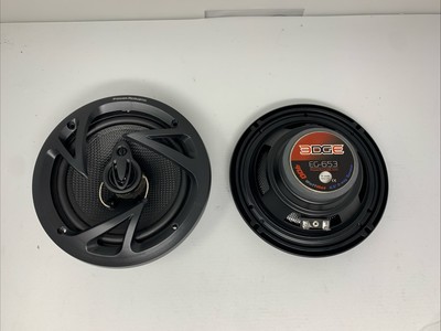2 - EDGE - EG-653 - 400 Watt 6.5'' 3-Way Speaker,Power Acoustic, 4OHM Voice Coil