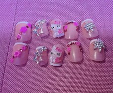 press on nails handmade