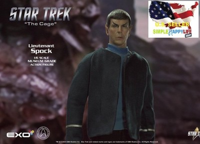 NEW EXO-6 Star Trek 1/6 TOS Cage Mr Spock figure Collection toys hot  USA 