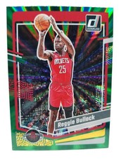 2023-24 Panini Donruss Reggie Bullock #176 Green Holo Laser Houston Rockets 