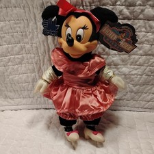 Vintage Hollywood Mickey  Minnie Mouse Plush New 10 in 80s New with Tags