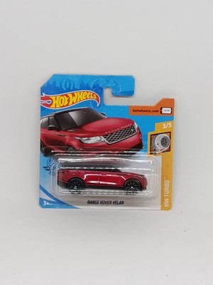 Hotwheels, Range Rover Velar, HW Turbo, Rot, NEU