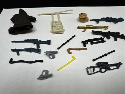 Kenner Hasbro 1978-1984 Original Vintage SW ESB ROTJ Weapon & Accessory Lot