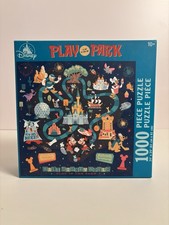 Disney Walt Disney World Play in The Park Puzzle 1000 Pieces Mickey Minnie NIB