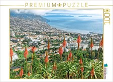 CALVENDO Puzzle Madeira - Inselzauber im Atlantik  1000 Teile Lege-Gr  e 64x48c