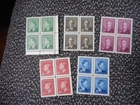 MNH CANADA #289-93 BLOCKS 4