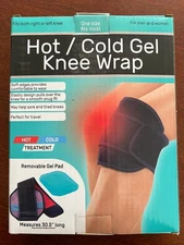 Hot cold Gel Knee Wrap