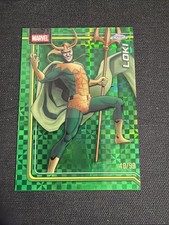 2026 Topps Chrome Marvel Comics LOKI #131 Green X-fractor 40 /99 color match