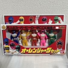 Power Rangers Zeo Ohranger Five Set Bandai Vintage