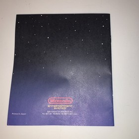 Nintendo NES Control Deck System Console + Zapper Gun Manual & Inserts #