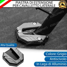 PIASTRA DI ESTENSIONE CAVALLETTO LATERALE IN METALLO GRIGIO HONDA HORNET 900
