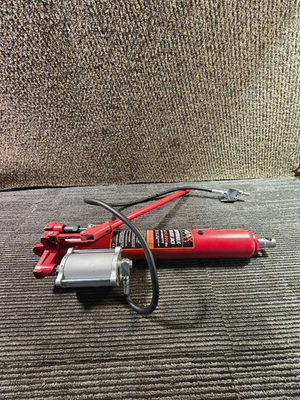 #ad Maxority 8 Ton Air Pump Clevis Base Long Ram Hydraulic Bottle Jack for Cranes $86.12