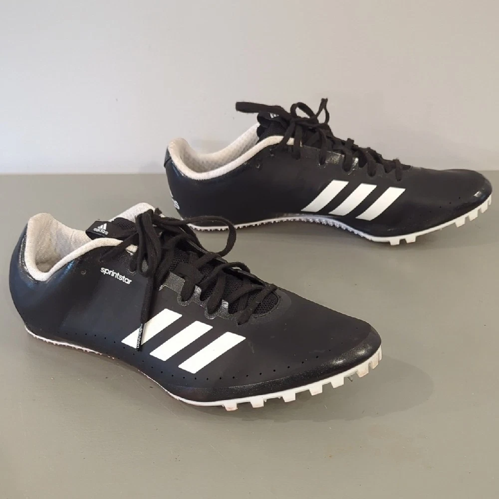 Adidas Superstar Sprint Core Black Track Spikes Size 13 adidas Unisex Sprintstar Track Spike | Marathon Sports main image 3