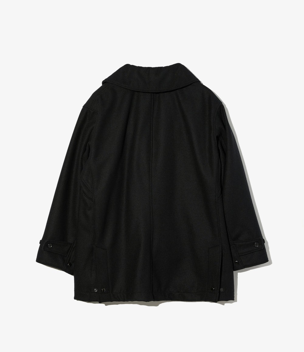 Engineered Garments Fireman Jacket Black 24oz Woo… - image 2