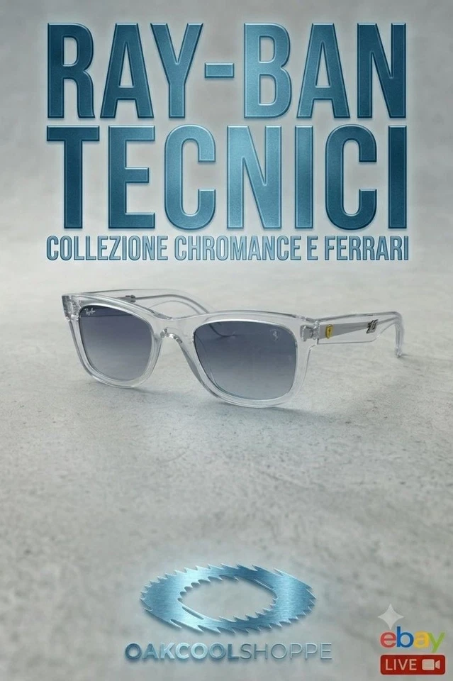 Ray-ban tecnici: Chromance e Ferrari, caratteristiche e serie speciali
