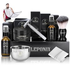 Shaving Kit for Men - The Secret Santa Gift Set, Includes Safety Razor,