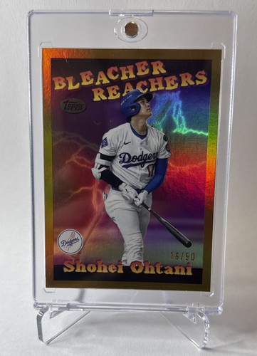2025 Topps Update Series - Bleacher Reachers Shohei Ohtani #BR-1 Gold Foil /50