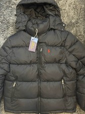Ralph Lauren Black Puffer Jacket Size L