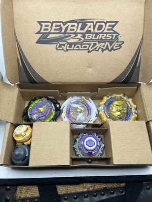 Beyblade Burst QuadDrive Quantum Pulse 3-Pack Hasbro F3340 Brand New