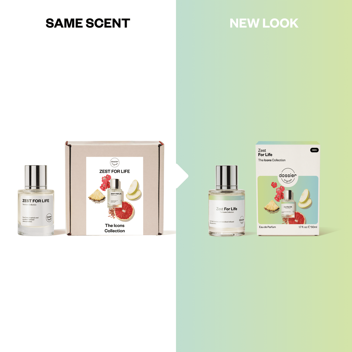 Dossier Originals The Icons Collection Zest for Life Eau de Parfum