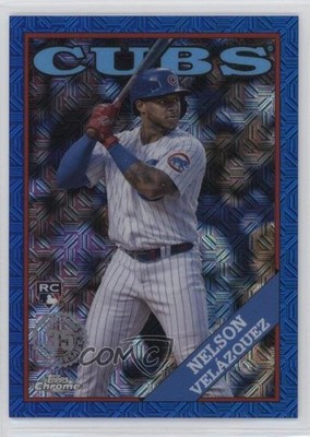 2023 Series 1 Blue Refractor 142/150 Nelson Velazquez Velázquez Rookie RC 10cj