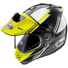 Arai Tour-X 5 Cosmic Yellow Dual Sport on road off road Urban Touring Motorcy...