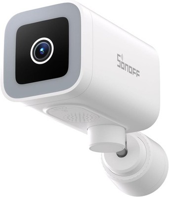 SONOFF Outdoor Überwachungskamera 2K HD Farbnachtsicht 180° Panorama IP65 Audio