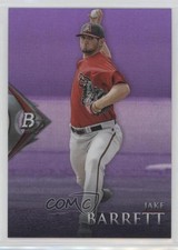 2014 Bowman Platinum Chrome Prospects Retail Purple Refractor Jake Barrett 5b8