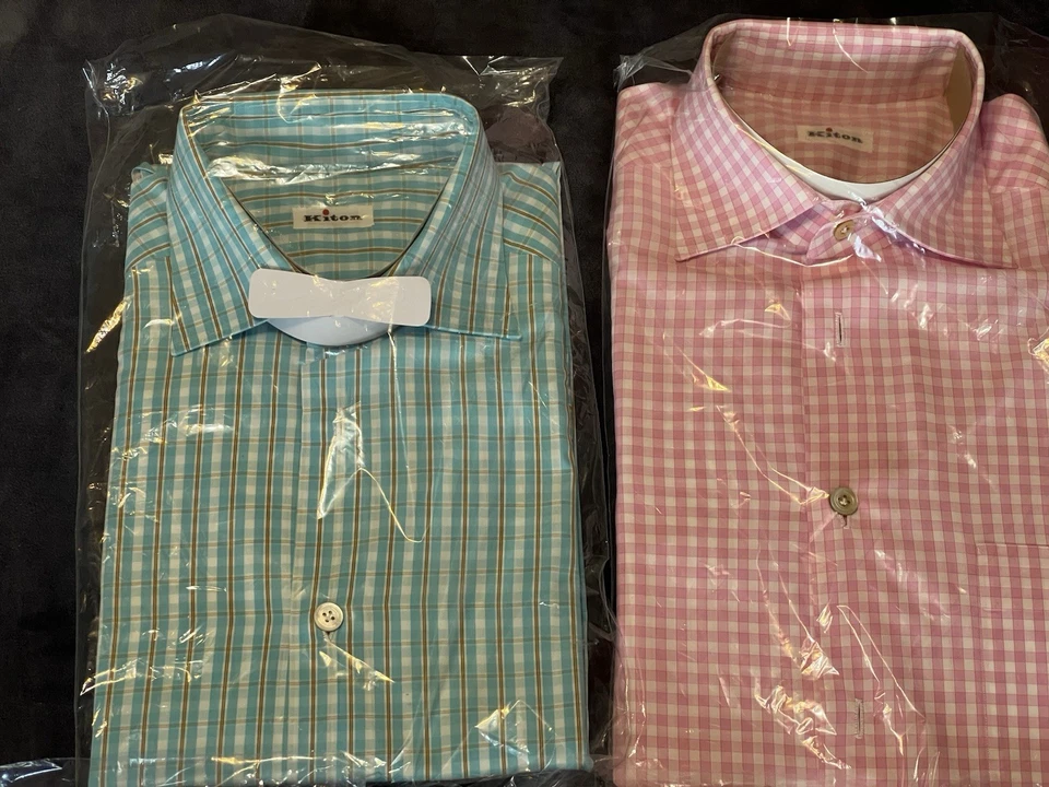 Kiton Dress Shirts - Men’s Small - Image 2 of 4