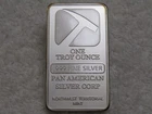 1 Troy Oz. .999 Fine Silver Pan American Northwest Territorial Mint Silver Bar