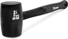 Titan Tools 63217 16 oz. Rubber Mallet w/ Fiberglass Handle