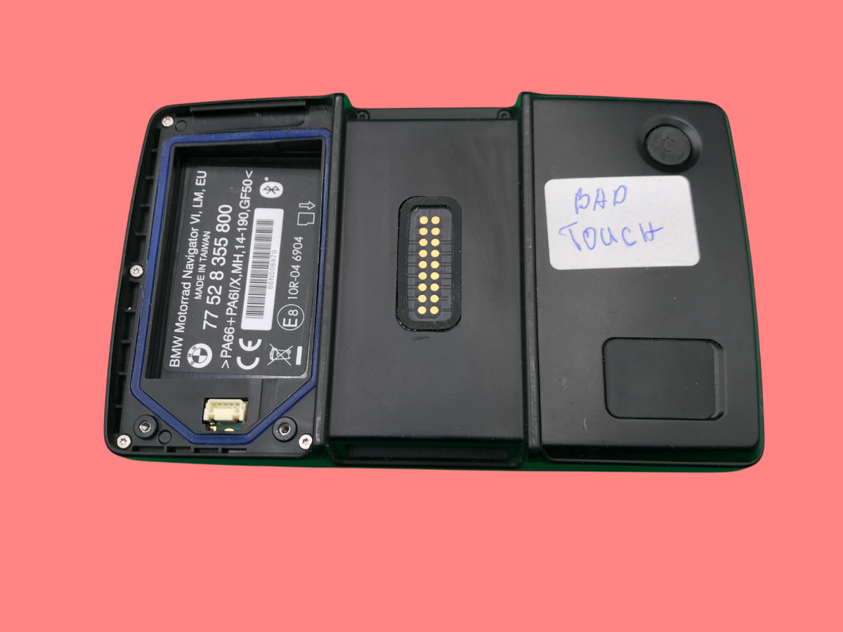 BMW Motorrad Navigator VI Motorcycle GPS, No Battery, FAULTY