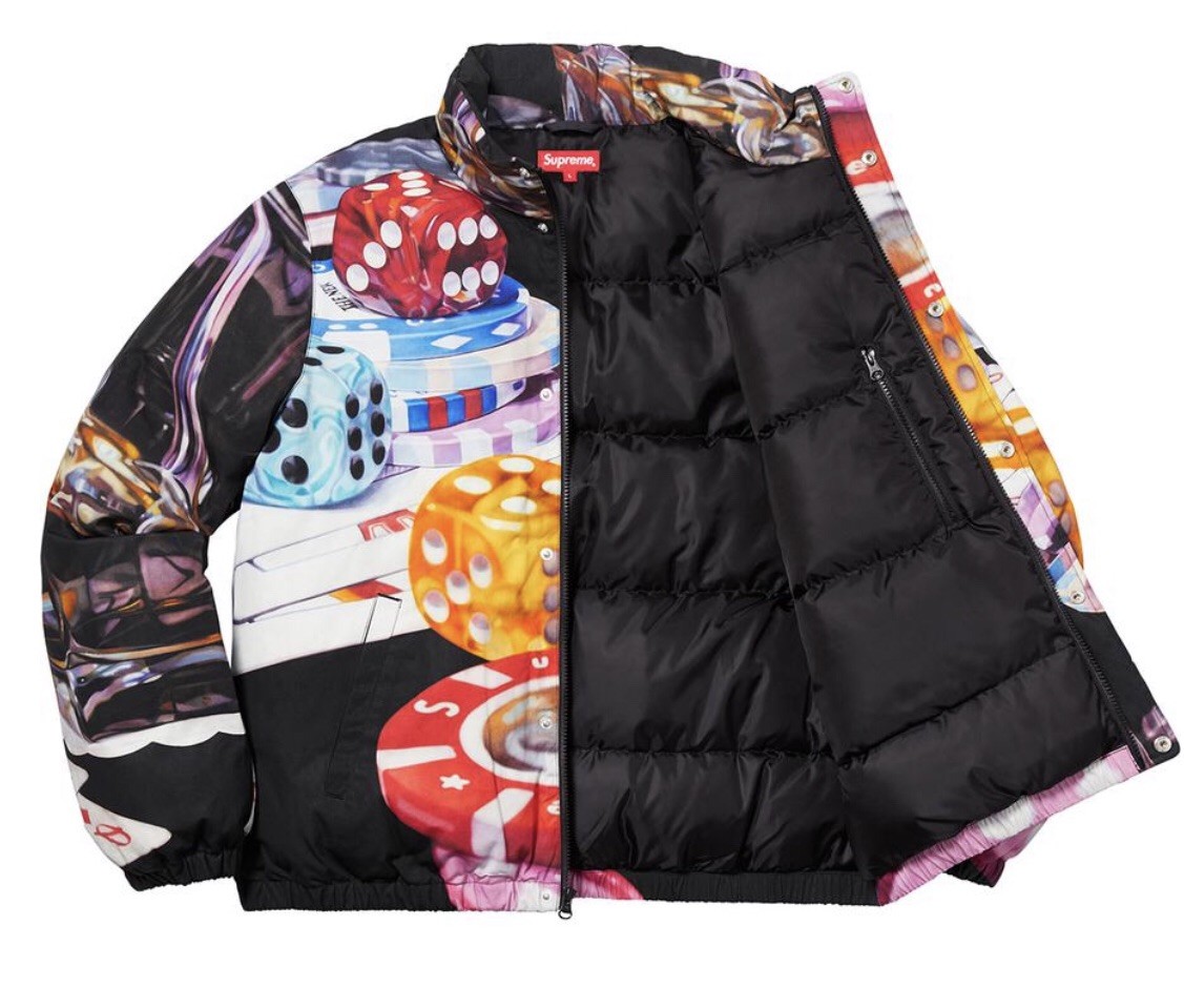 Supreme FW18 Casino Down Jacket - S - Black | eBay Supreme FW18 Casino Down Jacket - S - Black | eBay