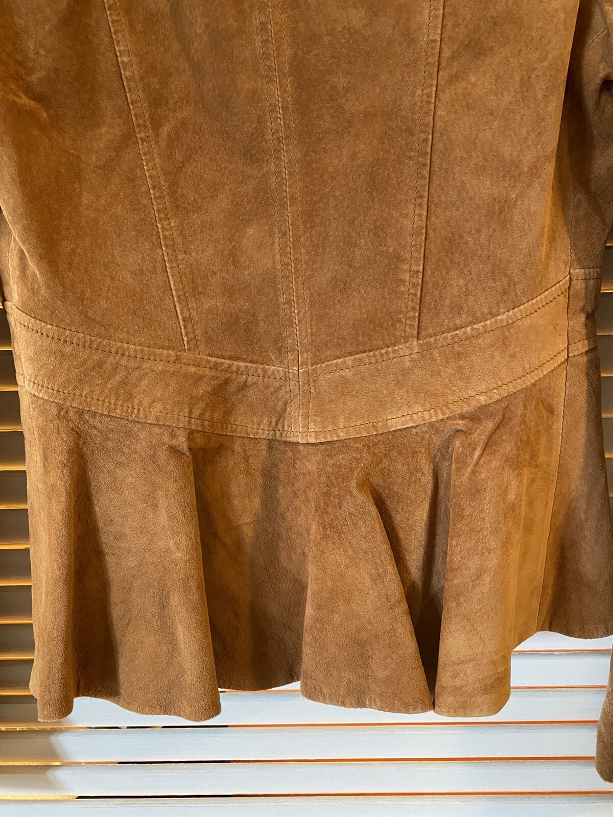 Cache lined Suede Jacket.  Perfect condition!  Si… - image 7