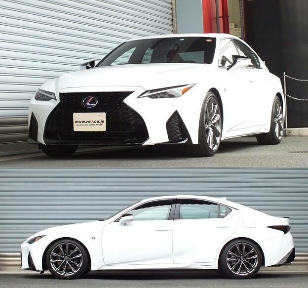 RS-R Genuine OEM SUSPENSION SUPER DOWN 1SET FOR LEXUS IS250 GSE30
