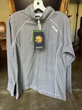 Regatta Great Outdoors Gray 1/4 Zip Lightweight Fleece Pullover Size L/10