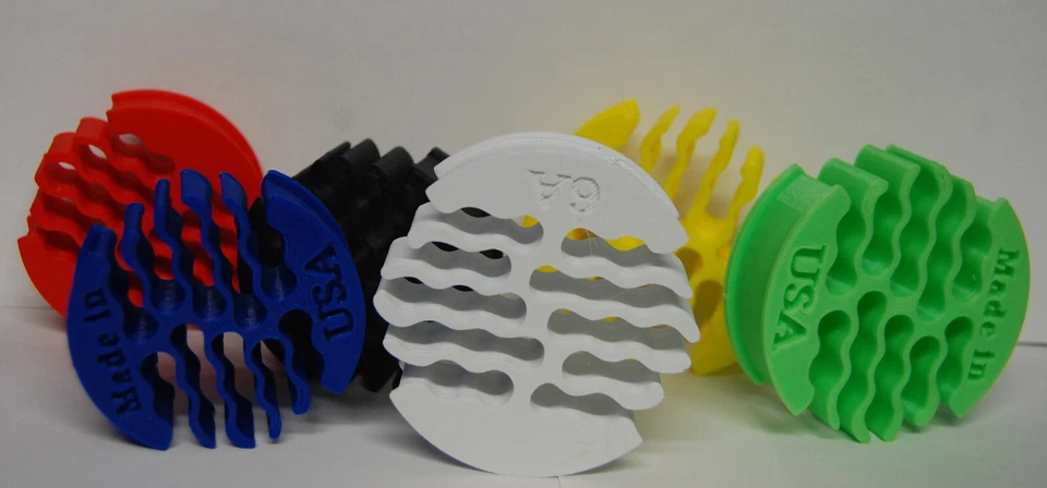 24 Cable Ethernet Comb/Organizer - Comes With Tie - USA 6A UTP or 5/6 UTP Colors - Image 2 of 4