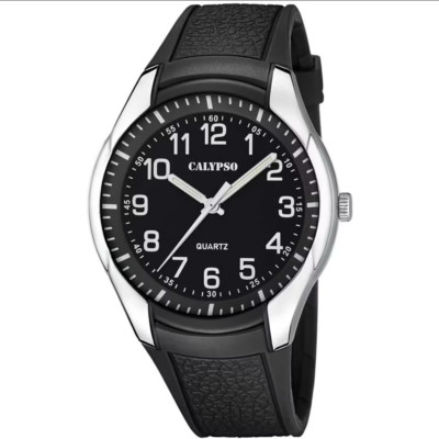 Calypso Orologio Uomo Gomma Verde - Quarzo, Impermeabile 5 ATM