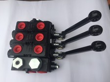 Parker Gresen Compatible Hydraulic Valve V20,  3 work section unit  