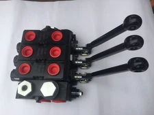 Parker Gresen Compatible Hydraulic Valve V20,  3 work section unit  
