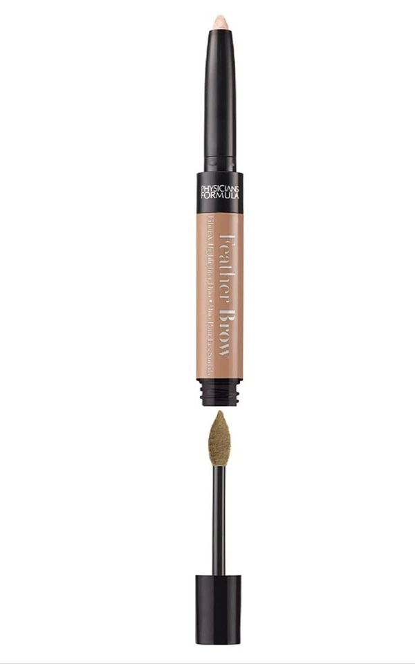 Physicians Formula Feather Brow 6785 BRUNETTE Fiber & Highlighter Duo (2-Pack) - Image 3 of 4
