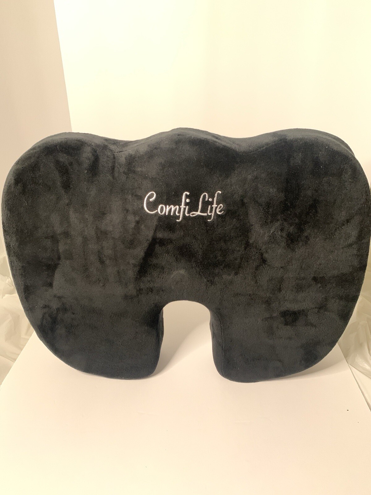 ComfiLife NonSlip Gel & Memory Foam Coccyx Cooling Seat Cushion (Black