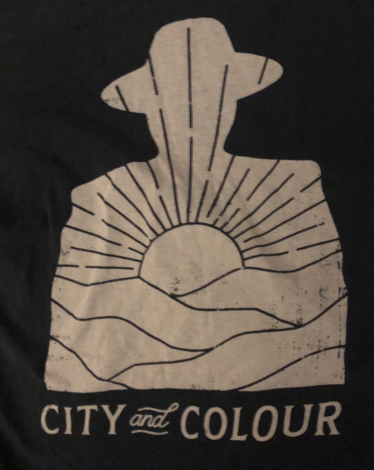 city and colour alexisonfire Silhouette With Sun Small shirt Dallas Green Black