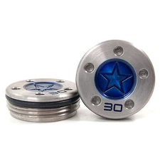 2x 30g Custom Weights for Titleist Scotty Cameron Putters "Star" Blue NEW