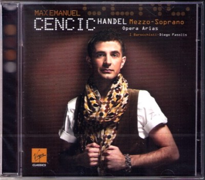 Max Emanuel CENCIC HANDEL Mezzo-Soprano Arias Imeneo Floridante Serse Orlando CD