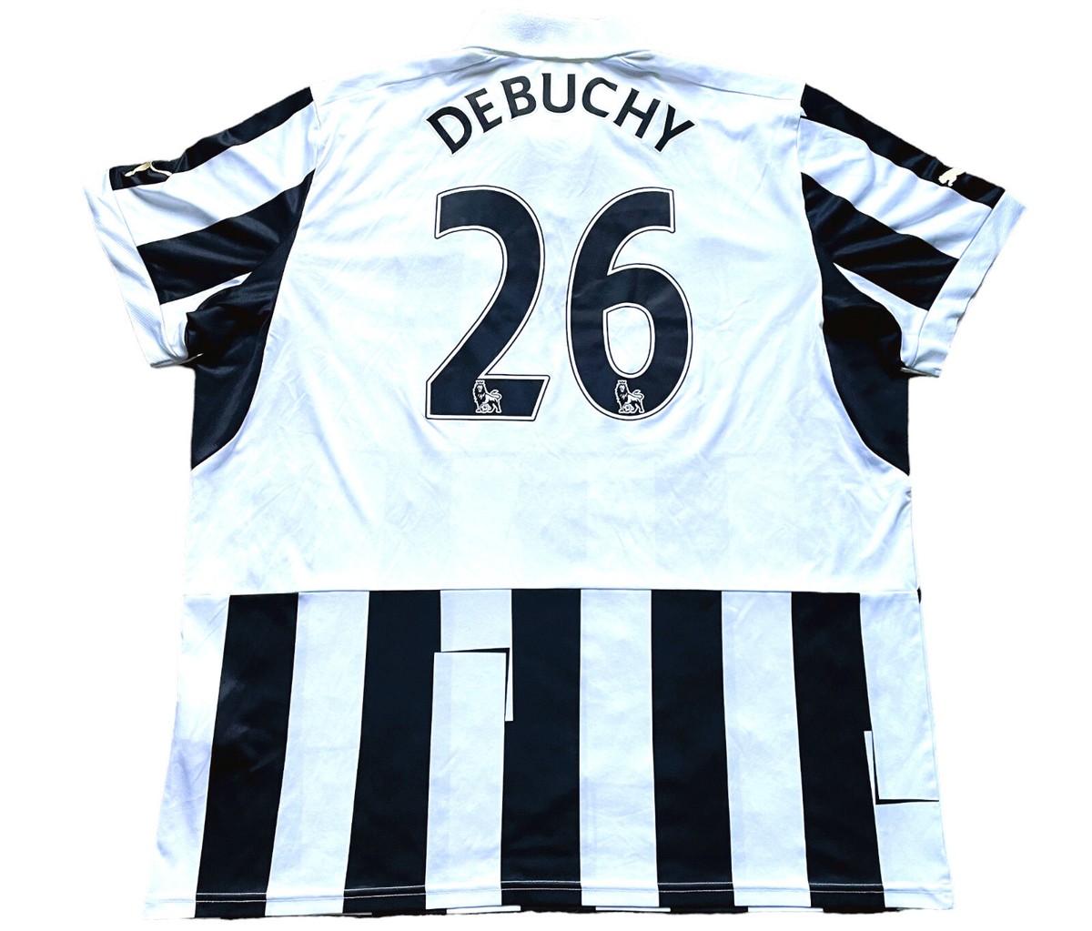 Newcastle United 2012-13 ユニフォーム　ニューカッスル Newcastle 2012-13 Home Shirt DEBUCHY 26 (good) Adults XXL | eBay UK