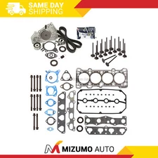 Head Gasket Set Valves Timing Belt Kit Fit 01-02 Kia Rio 1.5L DOHC A5D